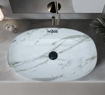 ПРОБКА ДЛЯ РАКОВИНЫ CLICK-CLACK ЧЕРНАЯ КЕРАМИЧЕСКАЯ БЕЗ ПЕРЕЛИВА