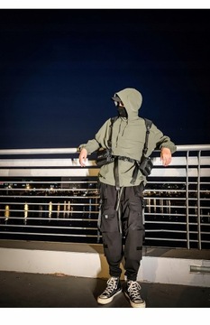 НАСТЕННАЯ СУМКА STREETWEAR TECHWEAR ХИП-ХОП