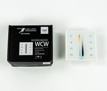 WCW Panel LED ścienny sterowanie barwą białą