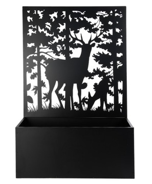 DONICA OSŁONKA SKRZYNIA METALOWA KWIETNIK JELEŃ