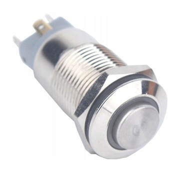 12V Led podświetlany metalowy przełącznik