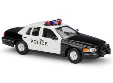 FORD CROWN VICTORIA POLICJA MODEL METAL WELLY 1:24