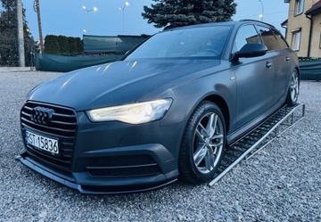 Audi A6 C7 2015 Audi A6 Avant Quattro S line S tronic 2.0 D 190KM 2015r 2 Kpl Kół Gwarancja