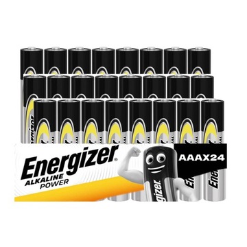 ENERGIZER ALKALINE POWER LR03 R3 БАТАРЕЯ AAA x24