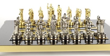 КРАСИВЫЕ МЕТАЛЛИЧЕСКИЕ ЛАТУННЫЕ ШАХМАТЫ ЛУЧНИКАМ ПОДАРОК