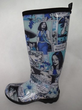 Kalosze KAMIK MULTICOLOR BETTY RAIN KOMIKS 36 Buty
