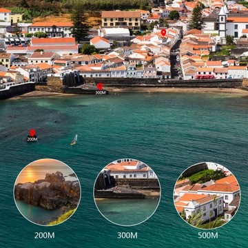 ГОЛЬФ-ДАЛЬНОМЕР МОНОКУЛЯРНЫЙ ТЕЛЕСКОП 500М 6X ИЗМЕРИТЕЛЬНЫЙ ПРИБОР