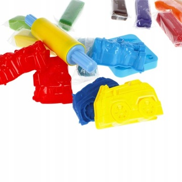 PAW PATROL CREATIVE CASTRY PASTE 12 ЦВЕТНЫХ АКСЕССУАРОВ ФОРМЫ
