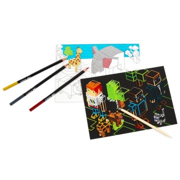 Книжка-раскраска 2в1 (ИГРА) KIDEA