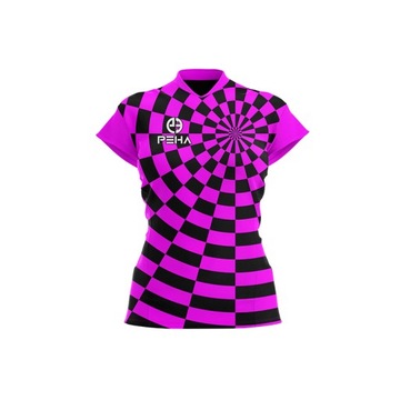 Koszulka siatkarska damska PEHA Hypnotic - nadruk gratis
