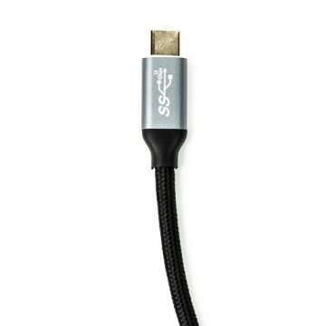 КАБЕЛЬ USB C 3.1 Thunderbolt 3, 100 Вт, 10 Гбит/с, 4K, 60 Гц, КАБЕЛЬ С НЕЙЛОНОВОЙ ОПЛЕТКОЙ, 2 м
