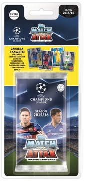 Match Attax CHAMPIONS LEAGUE 2015 / 2016 Blister 24 karty