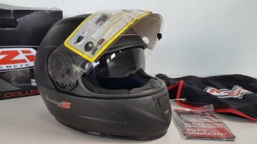 Закрытый шлем NZI Premium S Duo, матовый черный, XL