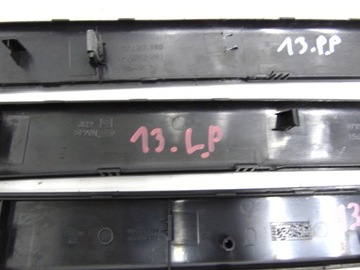 DEKORACE LIŠTA DVEŘE KOMPLET PLAST SEAT LEON II