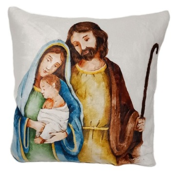 POSZEWKA ŚWIĄTECZNA NA PODUSZKĘ 40X40 PLUSZOWA !!!