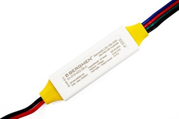 Sterownik LED RGB radiowy BERGMEN Otie 3 x 3A / 5-24VDC / IP68 wodoodporny