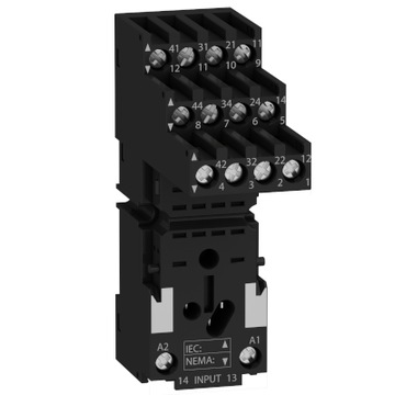 Schneider Gniazdo przekaźnika RXM4, 4C/O 12A, 250V