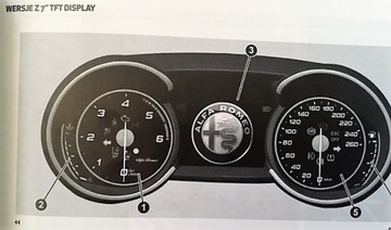 ALFA ROMEO Giulia Руководство по эксплуатации польское 2016-