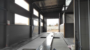 Промышленный цех – стальная конструкция