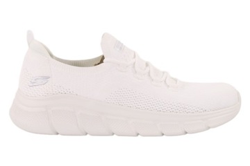 Skechers Damskie Buty Sportowe Bobs B Flex białe wygodne 40 EU