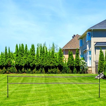 НАБОР ДЛЯ БАДМИНТОНА 2 РАКЕТКИ СЕТКА СУМКА NILS NET