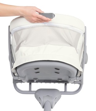 Chicco Baby Hug AIR 4в1 белый снег + аксессуары
