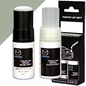 ORYGINALNY LAKIER ZAPRAWKOWY SZTYFT STELLAR SILVER MAZDA 32B SREBRNY