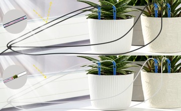 АВТОМАТИЧЕСКАЯ СИСТЕМА ПОЛИВА РАСТЕНИЙ ДЛЯ БАЛКОННЫХ ГОРШКОВ НА 12 РАСТЕНИЙ