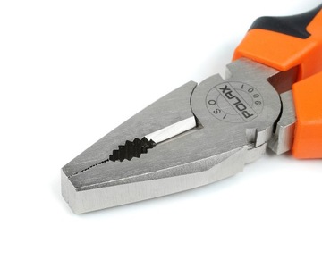 Kombinerki szczypce uniwersalne uchwyty dwukomponentowe Cr-V 160 mm Polax