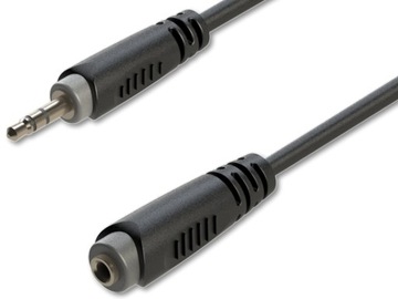 KABEL AUDIO JACK 3,5-JACK 3,5 RACC260L3 3 M CZARNY