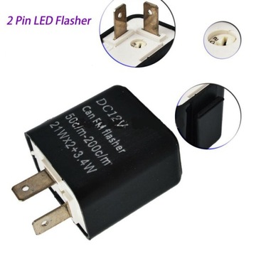 12V 2 Pin LED migacz częstotliwości przekaźnik włą