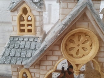 ДОМ РОЖДЕСТВЕНСКИЙ РОДНОЙ, СВЕТЯЩИЙСЯ ФОНАРЬ, ЦЕРКОВНЫЕ УКРАШЕНИЯ, LED