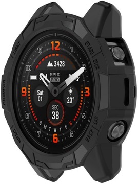 2x СТЕКЛО 9H + ЧЕХОЛ ДЛЯ GARMIN FENIX 7X / 7X SOLAR