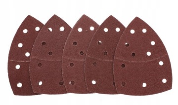 PAPIERY ŚCIERNE ŻELAZKO NA RZEP 102X152MM P80 5SZT