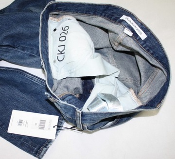 Calvin Klein 026 jeansy męskie -J30J307629- Slim oryginalne - W34/L32