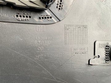 MŘÍŽKA NÁRAZNÍK PŘEDNÍ OPEL ASTRA J 4 CABRIO CASCADA 13-19