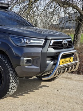 Передняя распорка Toyota Hilux Kangaroo A-Bar, хром