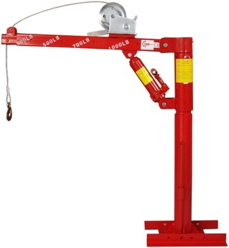 ŻURAW HDS 450KG Z WYCIĄGARKĄ PODNOŚNIK NA SAMOCHÓD