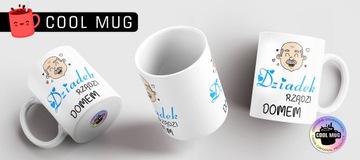 КРУЖКА НА ДЕНЬ ДЕДА И ДЕДА ДЕДУШКА УПРАВЛЯЕТ ДОМОМ ПОДАРОК ​​КАЧЕСТВО ПОДАРКА