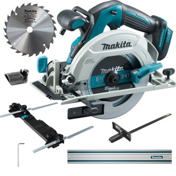MAKITA PILARKA TARCZOWA DHS680Z ADAPTER SZYNA 1,5m PIŁA DHS 680 KOMPLET