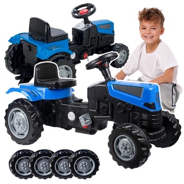 ПЕДАЛЬНЫЙ ТРАКТОР, ОГРОМНЫЙ ТРАКТОР, ВЕЛОСИПЕД, ДЕТСКАЯ КАТАДА С ГРУГОМ