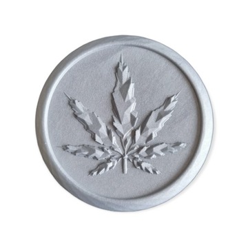 Grinder do suszu CBD LEAF 3 cz 70 mm akryl młynek