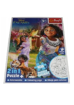 Puzzle TREFL 108 GIGANT JUNIOR 58x84 cm - VAIANA