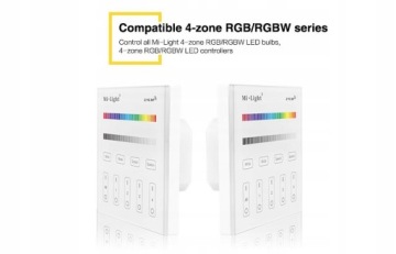 СЕНСОРНЫЙ пульт дистанционного управления RGB RGBW Miboxer T3 НАСТЕННЫЙ 230 В