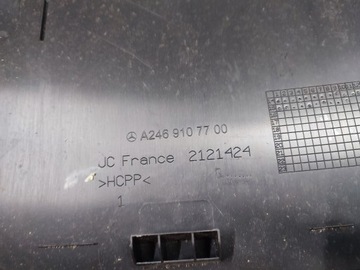 MERCEDES A B W176 W246 SEDADLO KRYT ZÁDA POUZDRO