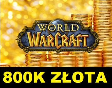 WOW WORLD OF WARCRAFT 800K GOLD BURNING LEGION A/H