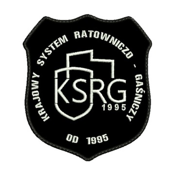 Naszywka KSRG z rzepem wersja 1