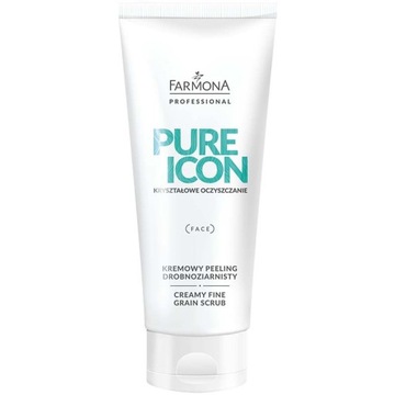 Kremowy peeling drobnoziarnisty do twarzy Farmona Pure Icon 200ml