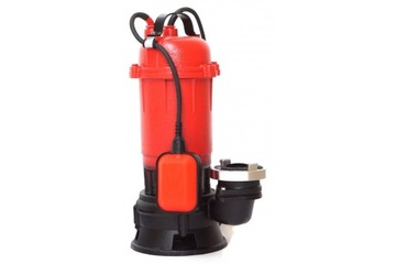 Насос для септика с измельчителем и поплавком с пожарным шлангом длиной 20 м.