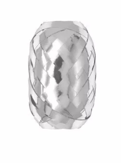 WSTĄŻKA METALIZOWANA SREBRNA 5MM X 10M